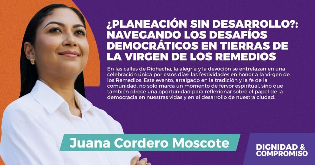 Juana Cordero planeacion sin desarrollo