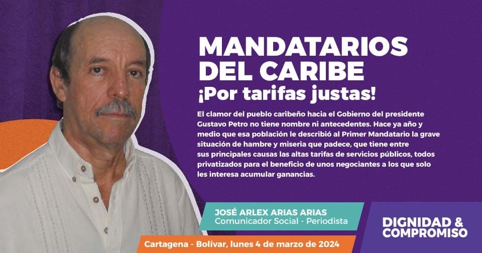 Arlex Arias Tarifas Justas