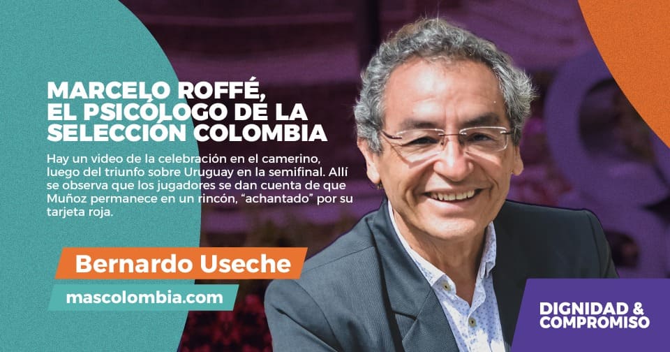 Marcelo Roffé, el psicólogo de la Selección Colombia