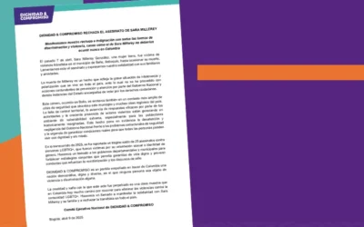 DIGNIDAD & COMPROMISO RECHAZA EL ASESINATO DE SARA MILLEREY