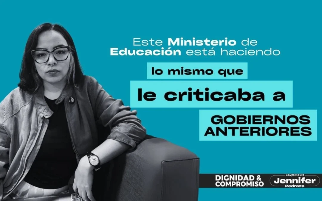 Min Educacion está maquillando cifras con fines politiqueros.
