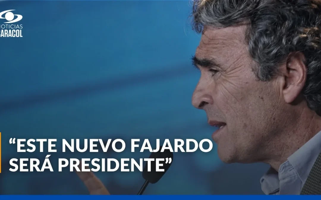 El precandidato Sergio Fajardo asegura que acabará con la paz total si es presidente de Colombia