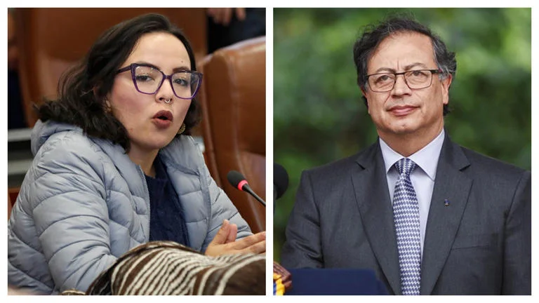 “No hay derecho”: Jennifer Pedraza encaró a Gustavo Petro por comentario sobre violencia contra la mujer