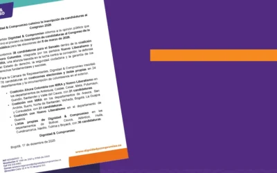 Dignidad & Compromiso culmina la inscripción de candidaturas al Congreso 2026