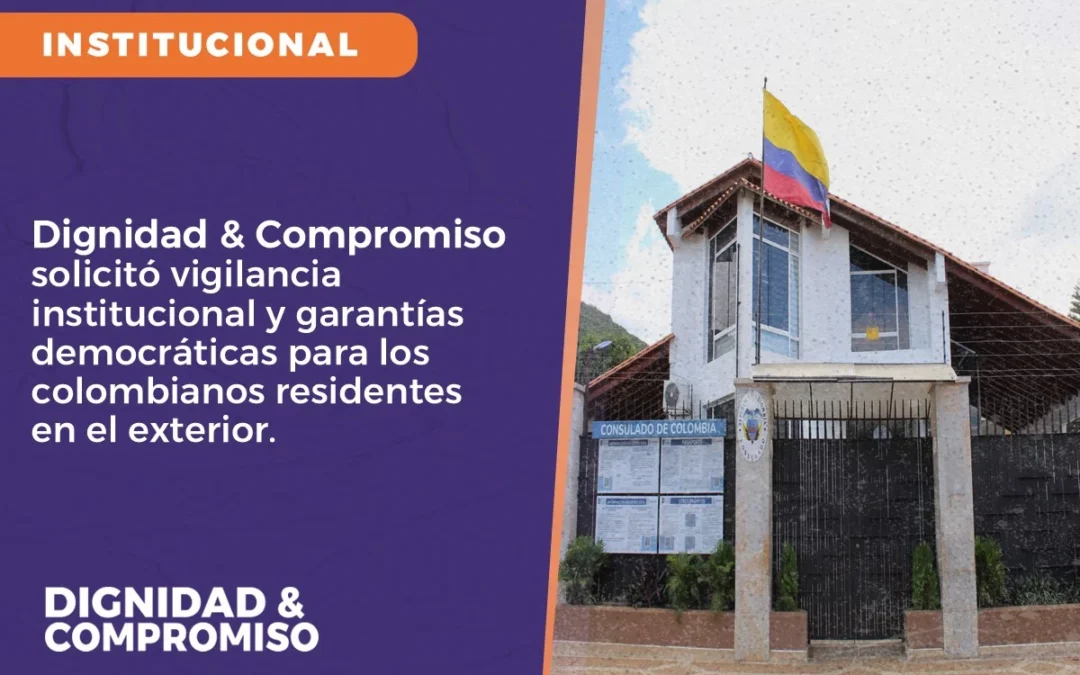 Vigilancia electoral exterior para colombianos en 2026