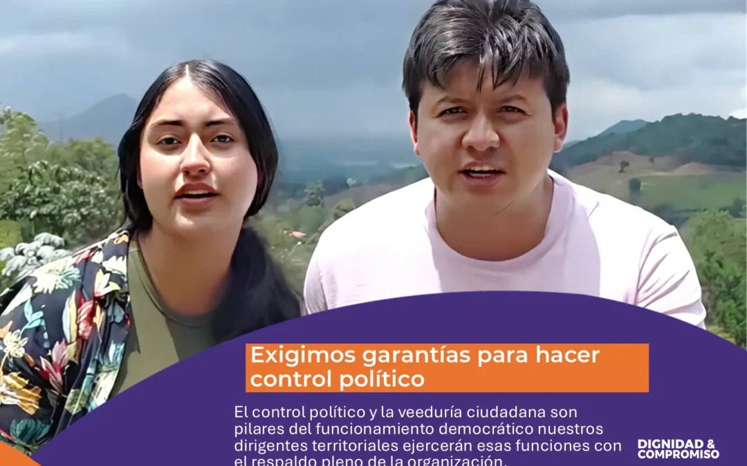 Dignidad & Compromiso exige garantías de protección para el concejal Kevin Jiménez