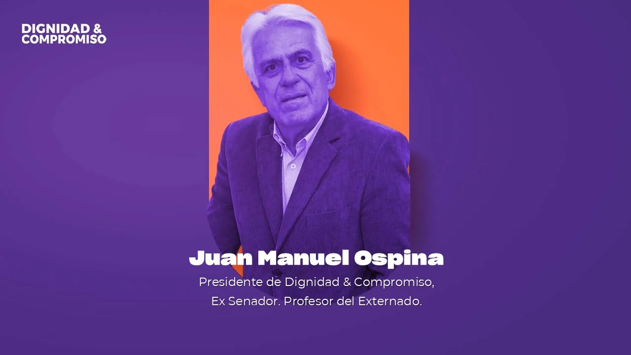Juan Manuel Ospina en portada como presidente de Dignidad & Compromiso